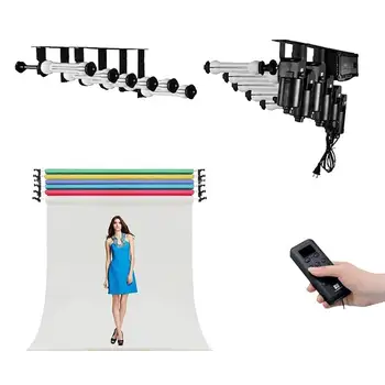 KAZHI Wholesale Motorized Background Axis Support System with Remote Control for Studio Photography Electric Backdrop Shaft