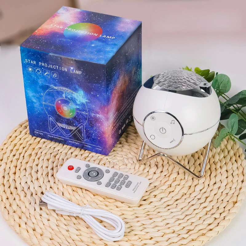 Direct Factory Delivery LED Nebula Lamp Modern Starry Sky Star Projector Remote Control Sensor for Bedroom Night Light Galaxy