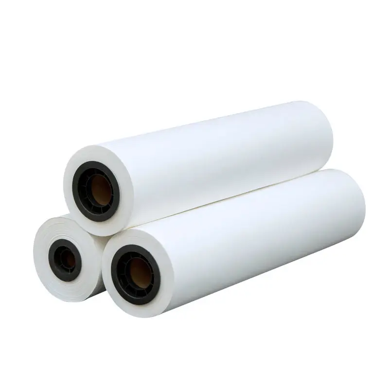 Super Fast Dry Non Tacky Dye Sublimation paper Heat Transfer Paper Roll For Textiles Fabric