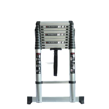 3.8+3.8 Meter 10+10 Steps Double Foldable Aluminum Ladder modern EN131 ladder