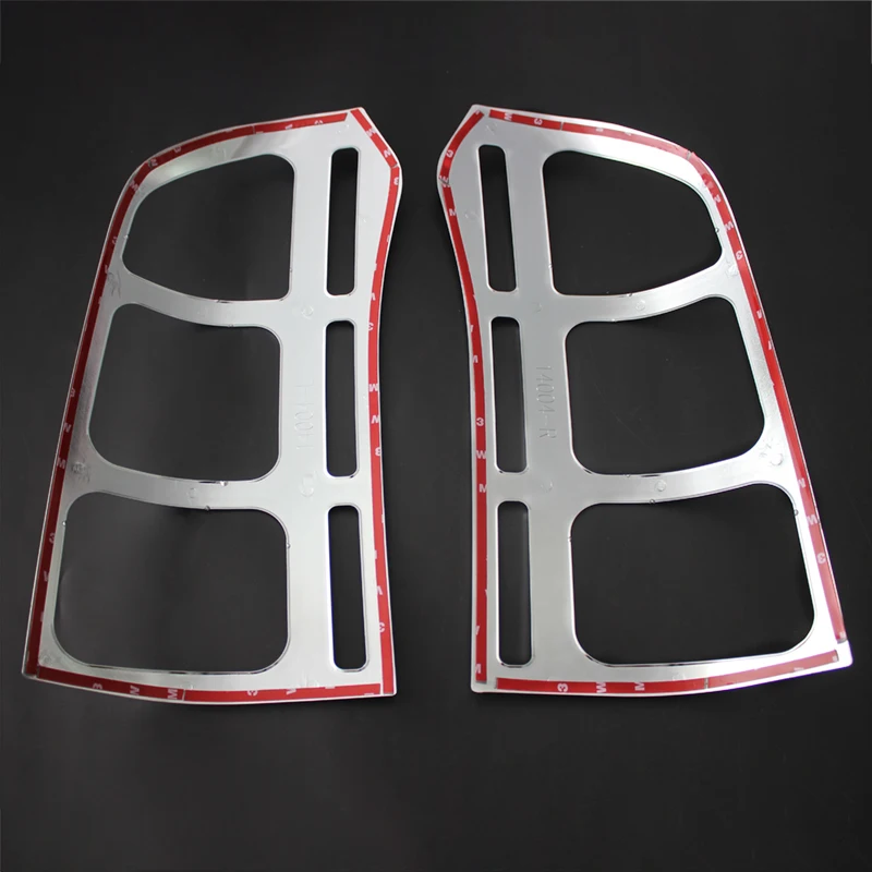 YCSUNZ Tail Light Cover Chrome ABS Plastic Front Lamp Cover for Probox 2005  4x4 Accessories