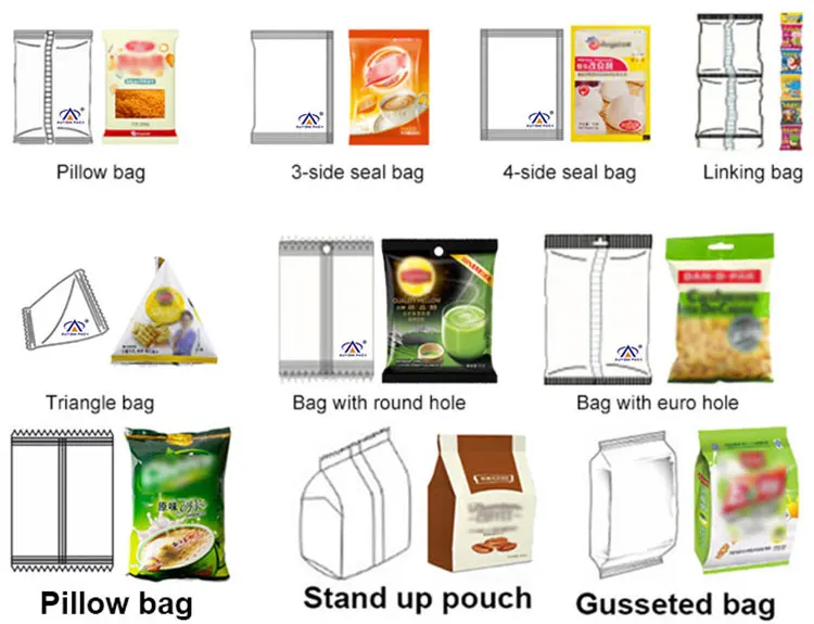 Factory Direct Sales Mini Sachet Volumetric Cups Sealing Roasted Cashew Peanut Beans Chips Tablet Sachet Lentil Packing Machine