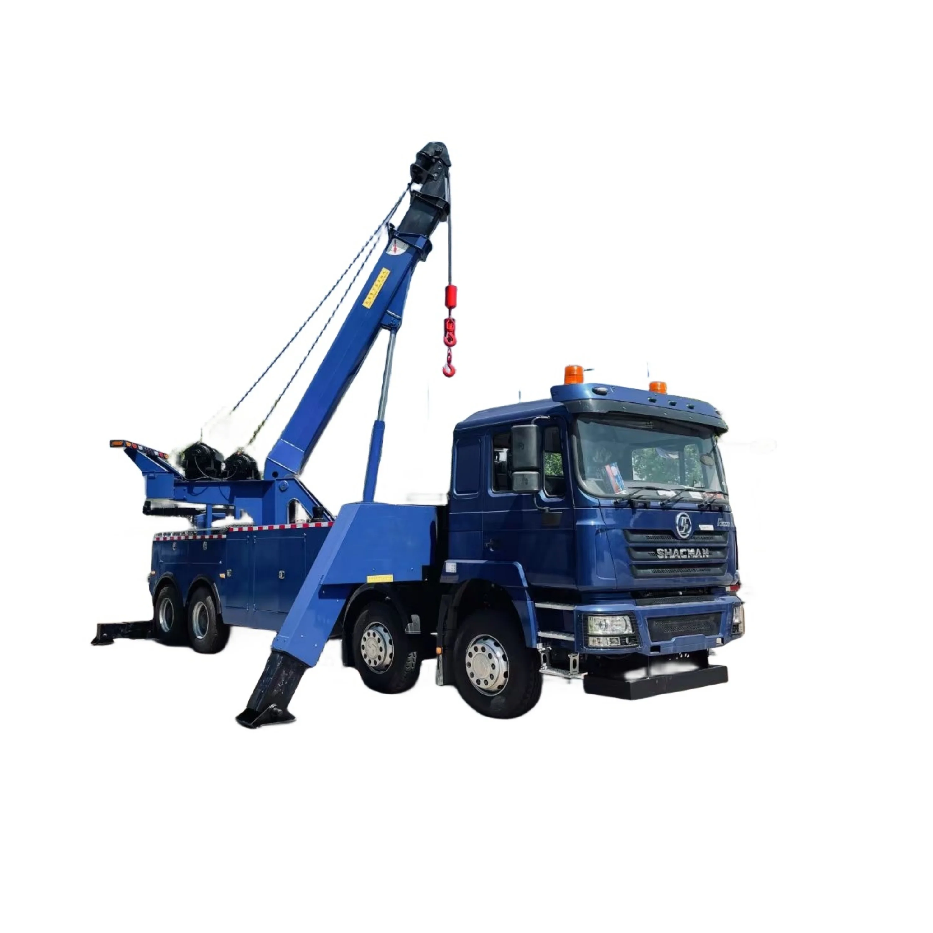 Heavy Duty Tow Toy Tow Truck With Working Winch Shacman 30-Ton