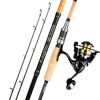 Yu Mingcatcher Carbon Lure Rod Set with Super Hard Cork Handle 1.8m-2.4m Sizes Straight Design for River & Sea Fishing – Hard Lure – view 5