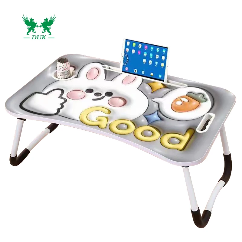 Portable Laptop Table Foldable  Modern Computer Desk Colorful Design Folding Simple Table