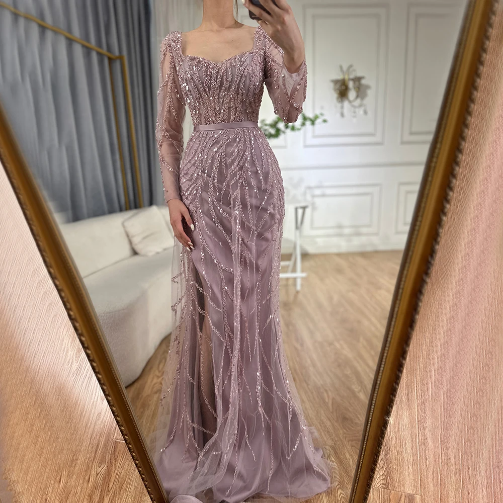sachin and babi light blue dress Designer Evening Gowns for Women main image 1