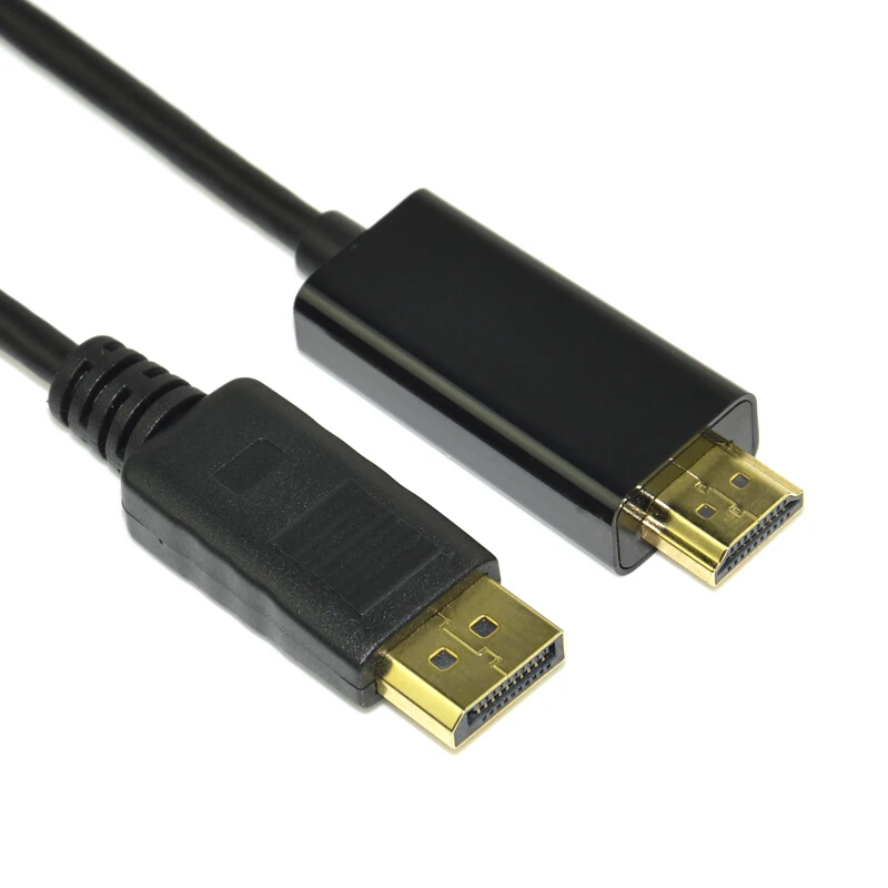 6ft DisplayPort to HDMI DP to HDMI Gold Plated HDTV Cable Adapter Cord USA 