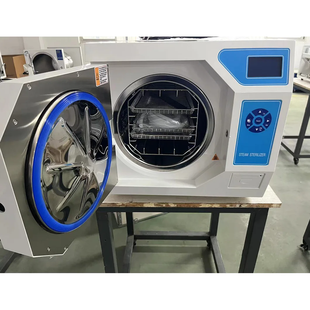 Highest Cost-effective Table Top Steam LCD Display 12/18/23LSterilizer With Pulse-vacuum System