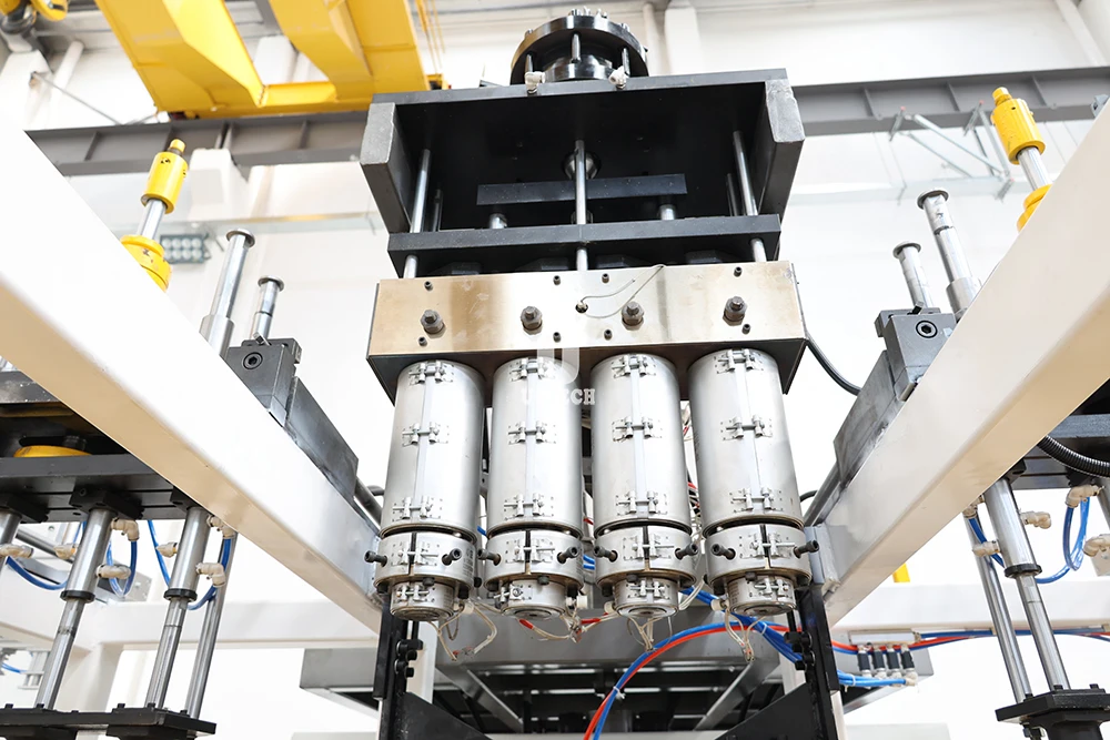 Factory Supplier Plastic Extrusion Blow Mold  Products Blow Molding Single Die Head Double Die Head 3 Accumulation Die Head Make
