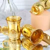 Stile G: Set in vetro dorato da 75 ml