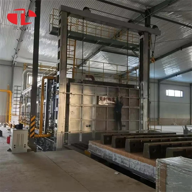 Trolley Gas Fired Annealing Furnace Continuous Bright Annealing Furnace ipsen Furnace