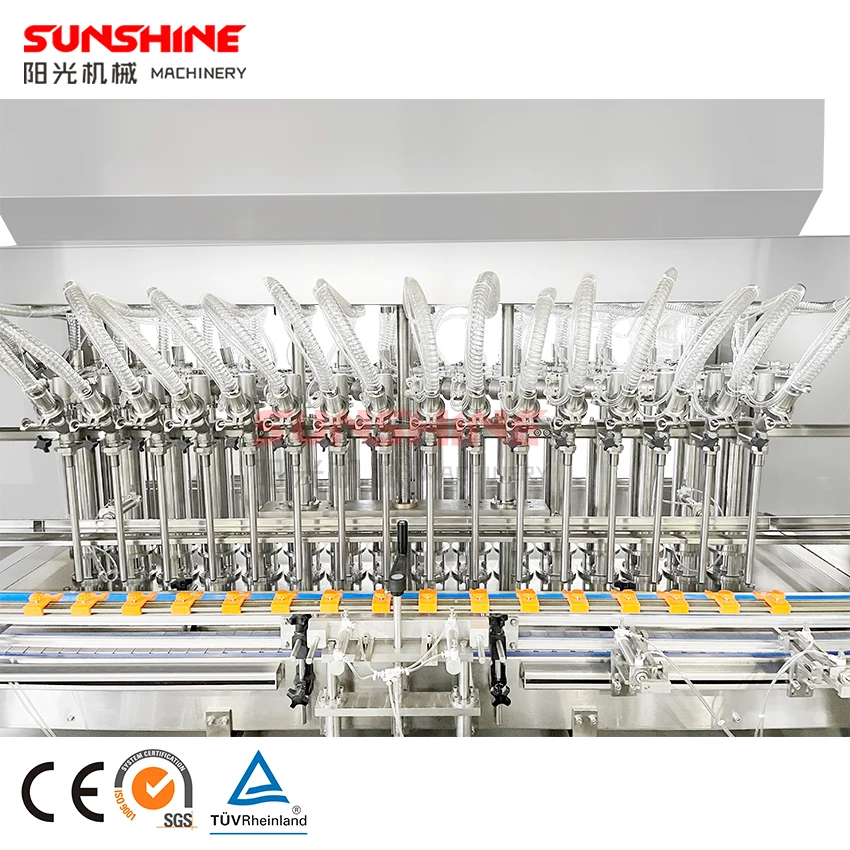 Automatic Cleaner Clinging Gel Deodorizer Chlorine Destaining Concentrate Rinse Additive Washing Solvent Bottle Filling Machine