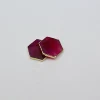 C3# Agate rose hexagonale