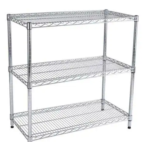 Wire shelf ESD SMT Storage Cart Anti Static wire Shelf Trolley For Electronics Industry