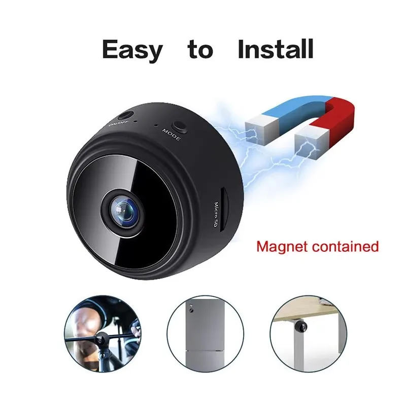 1080P WiFi Monitoring Security Protection With Motion Night Version Wifi Cameras for Home A9 Mini Camera