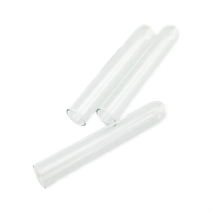 Almencla 40 Tubos De Ensayo De Plástico Transparente De 12 X 75 Mm con Tapones De Rosca para Laboratorio Toos