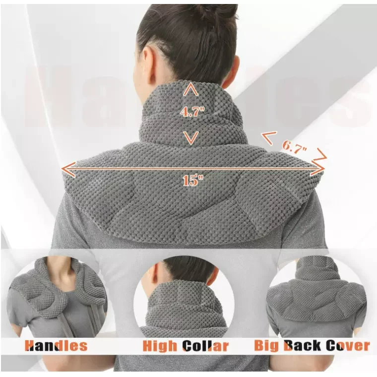 Microwavable Heating Pad For Neck And Shoulders,Extra Large Weighted
