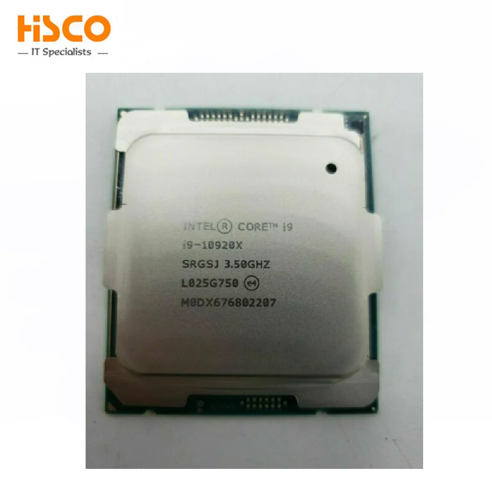 Intel I9-10920x Processor - 12 Cores, 3.5 Ghz, 19.25 MB Cache