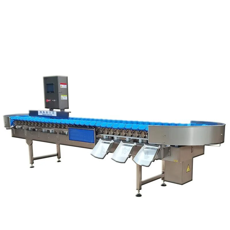 Frozen Fish Sorting Tuna Grading Machine Salmon Sorting Machine Price Tilapia Weight Sorter Machine