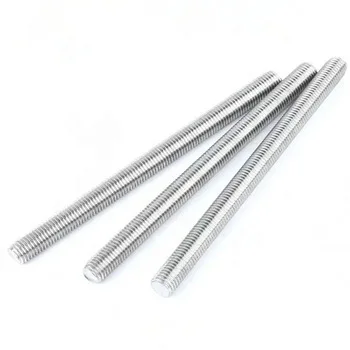 Hard Alloy Threaded Carbide Rod with Hole Full Thread Rod Bolt  3/8 X 3000MM DIN975 Threaded Rod