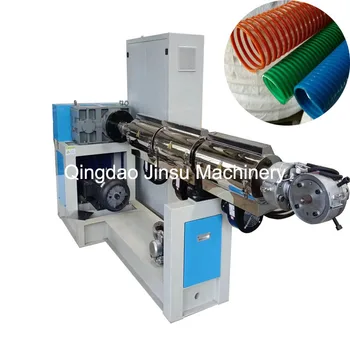 Good Price PVC Electric Tube reinforcement spiral pipe extrusion line PVC Pipe making machine production line