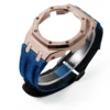 Or rose + bleu