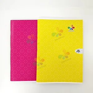 Exercise Book Cahier Scolaire A4 Custom Logo Saddle Stitch Exercise Book Factory Direct School Stationery OEM Manufacturer