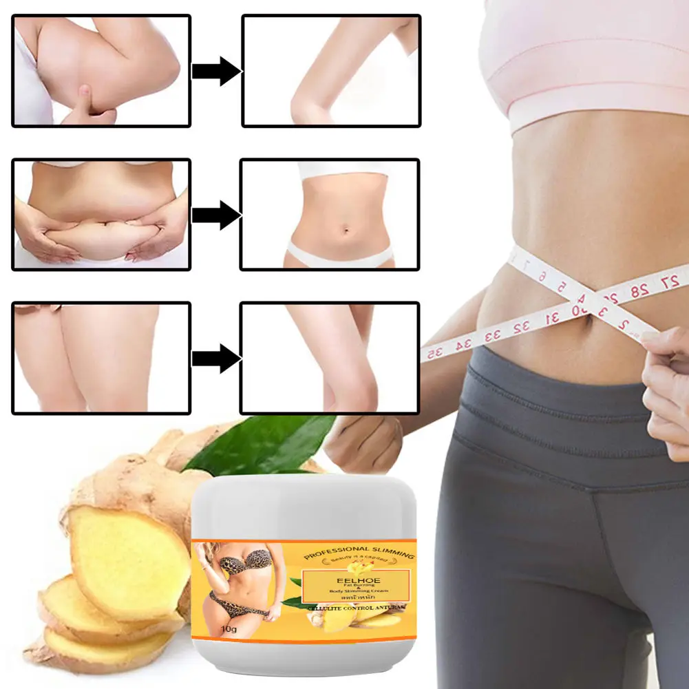 Wholesale Private Label Body Fat Burning Slimming Cellulite Cream Natural Ginger Weight Loss 0434