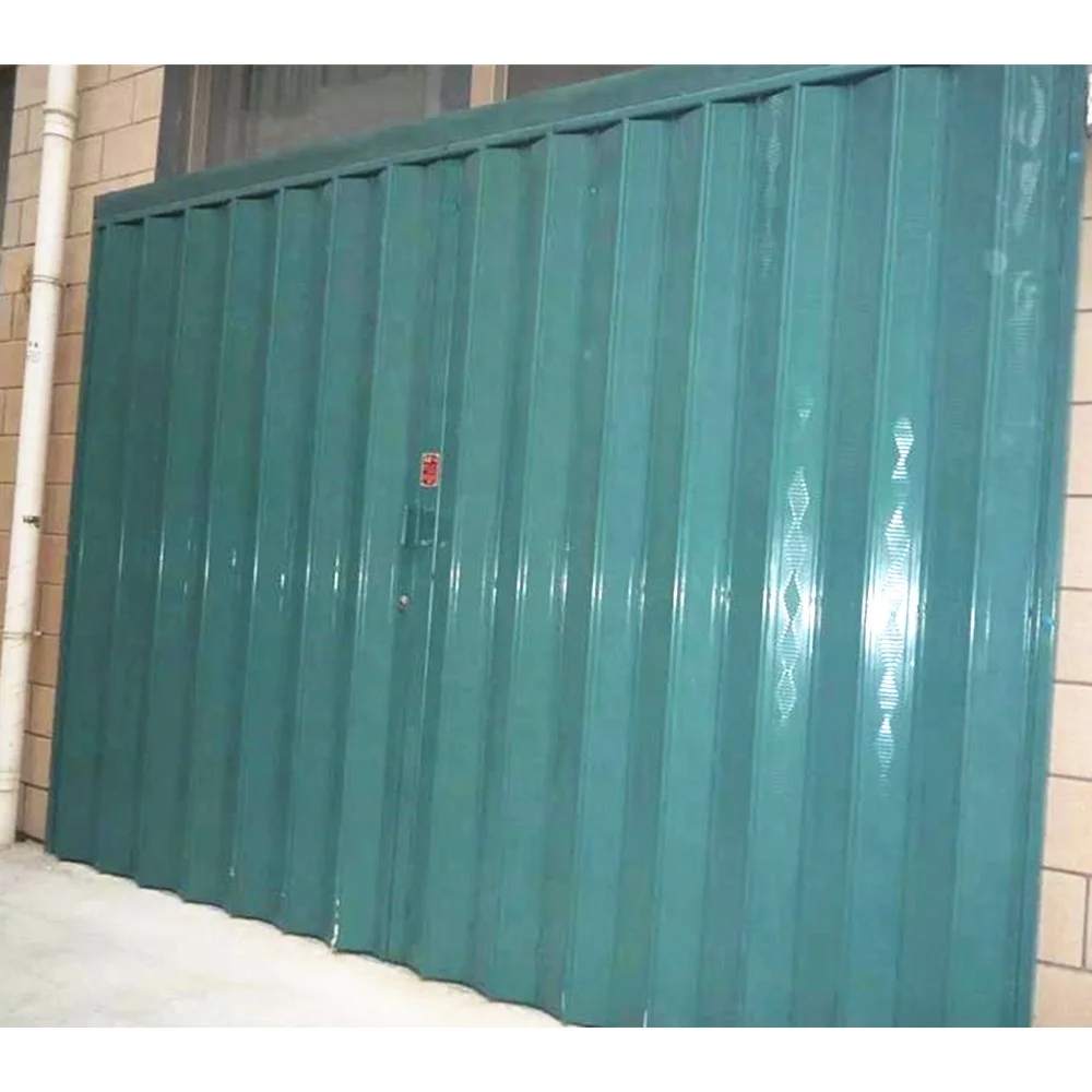 China Accordion Shutter Folding Sliding Door with Locks for Outdoor