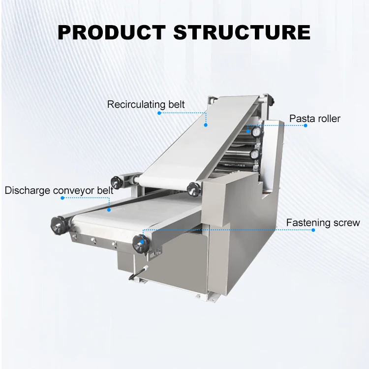 2024 New Model Mini Production Line Arabic Bread Pita Press Machine Industrial