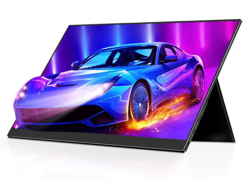 Taşınabilir monitör küçük ekran 15.6 inç Usb C monitör Fhd dizüstü taşınabilir I