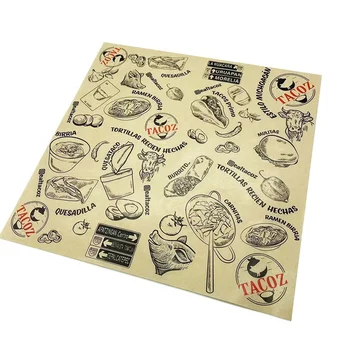 grease proof wrapping paper sandwich packaging