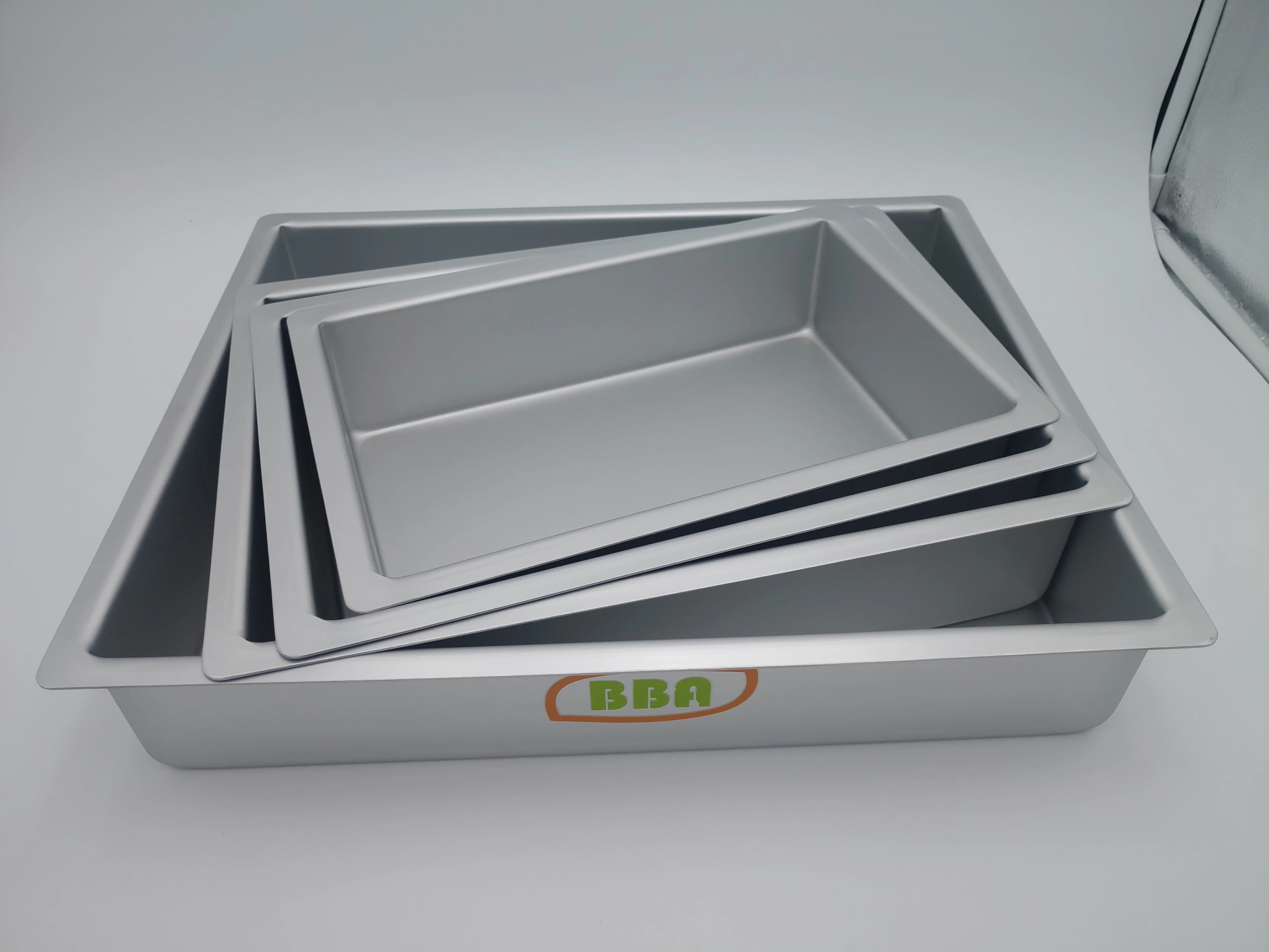 Wholesale Baking Tray 10 Inches Sheet Cake Pans Food Grade Anodized