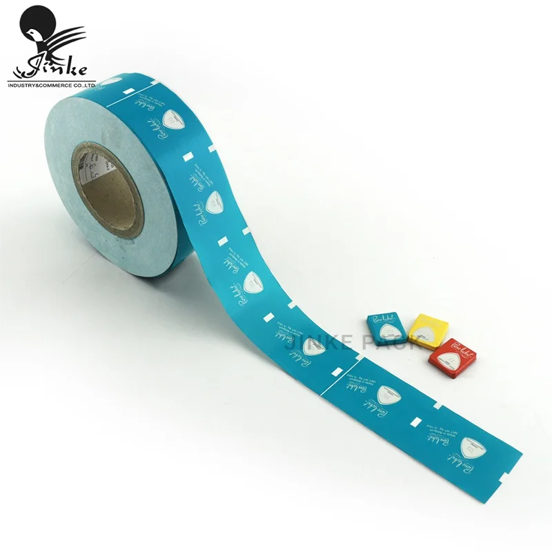 Customized Chocolate Fold Wrapping Paper Roll Film Aluminum Foil Laminated Paper for Chocolate Packaging