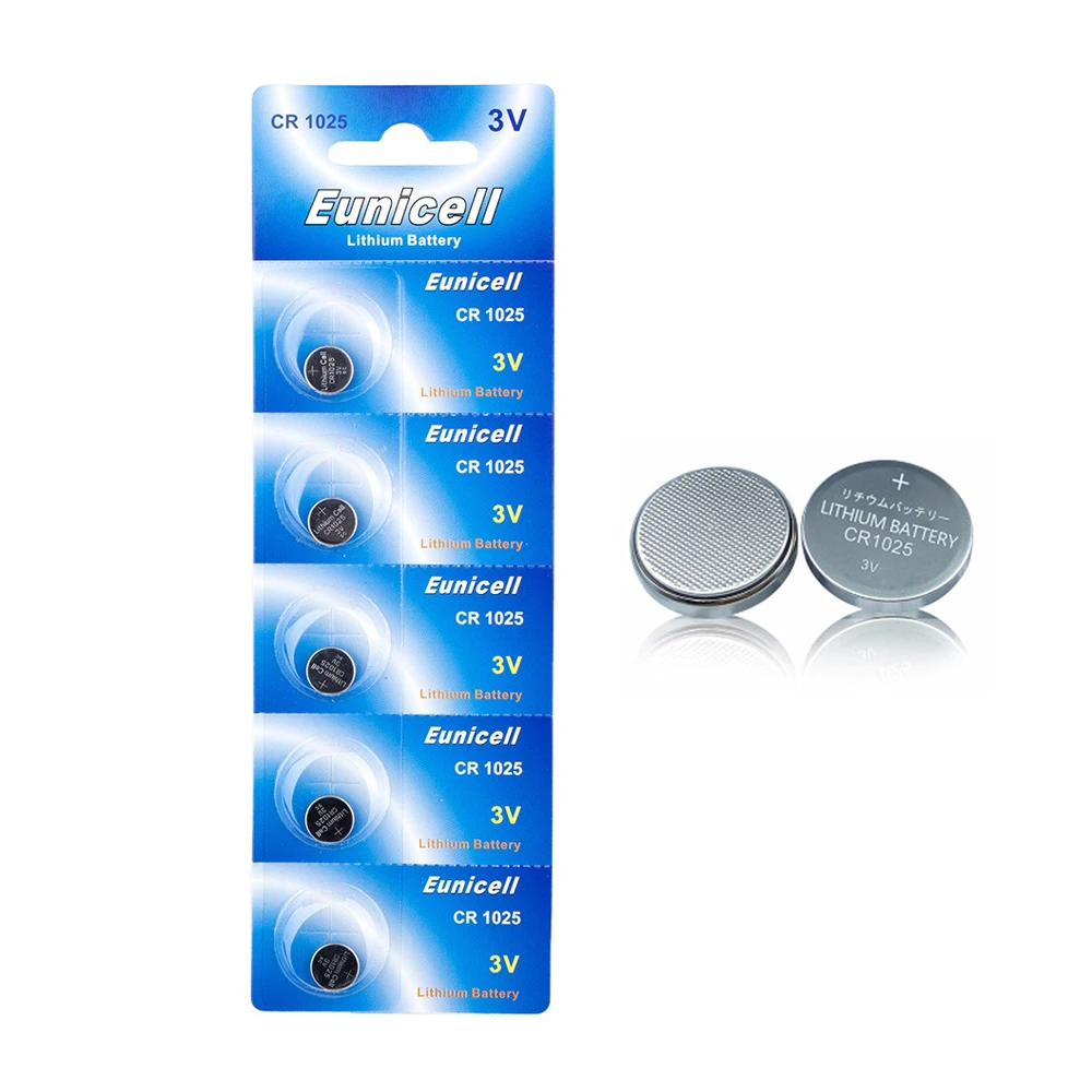 コイン電池CR1025リチウムボタン電池CR1025 3vはんだタブピン付き