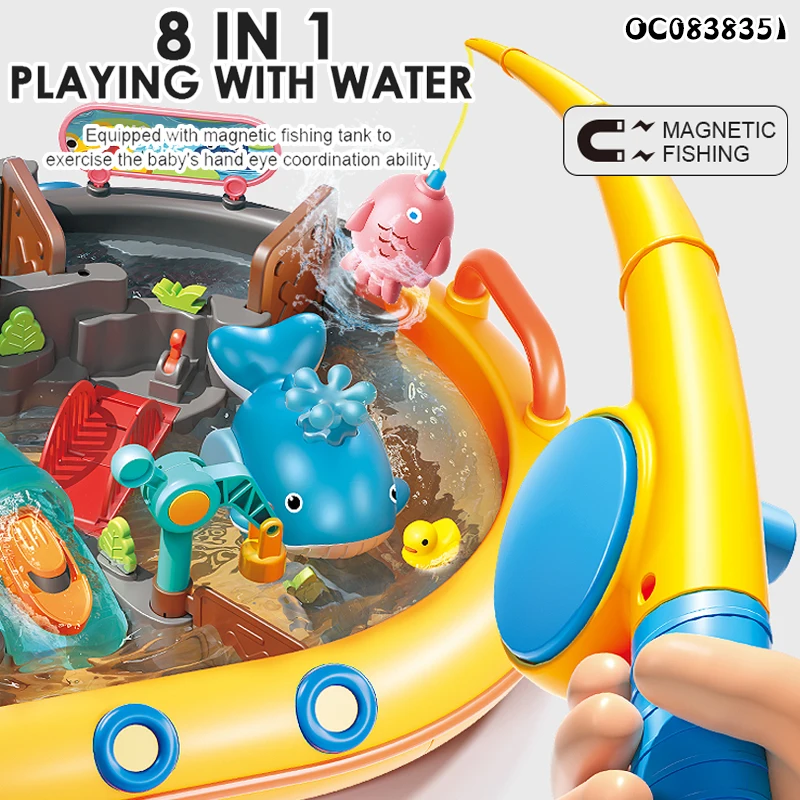 2023 Novelty And Funny Toys Magnetic Fishing Game Hot Water Games With 