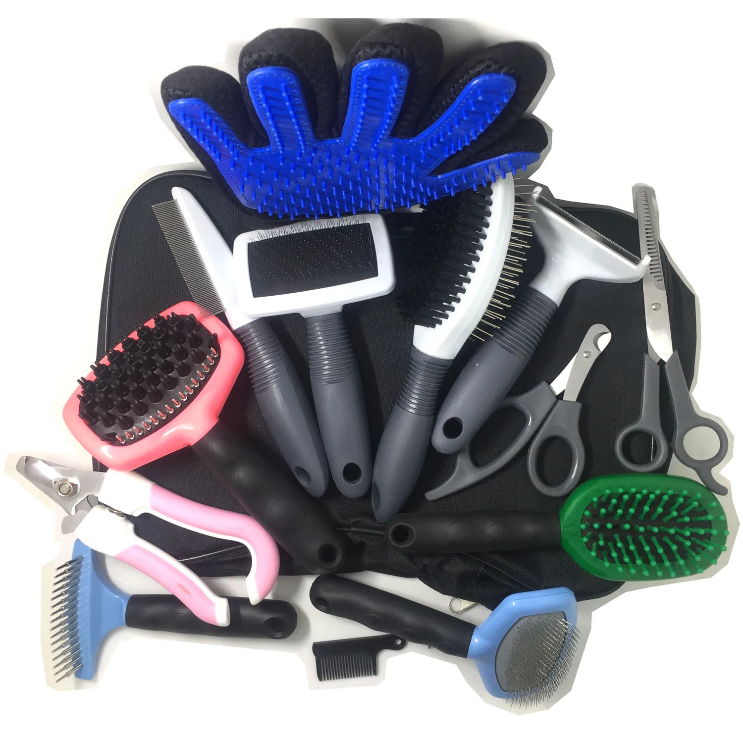 5 pack dog Grooming Comb
