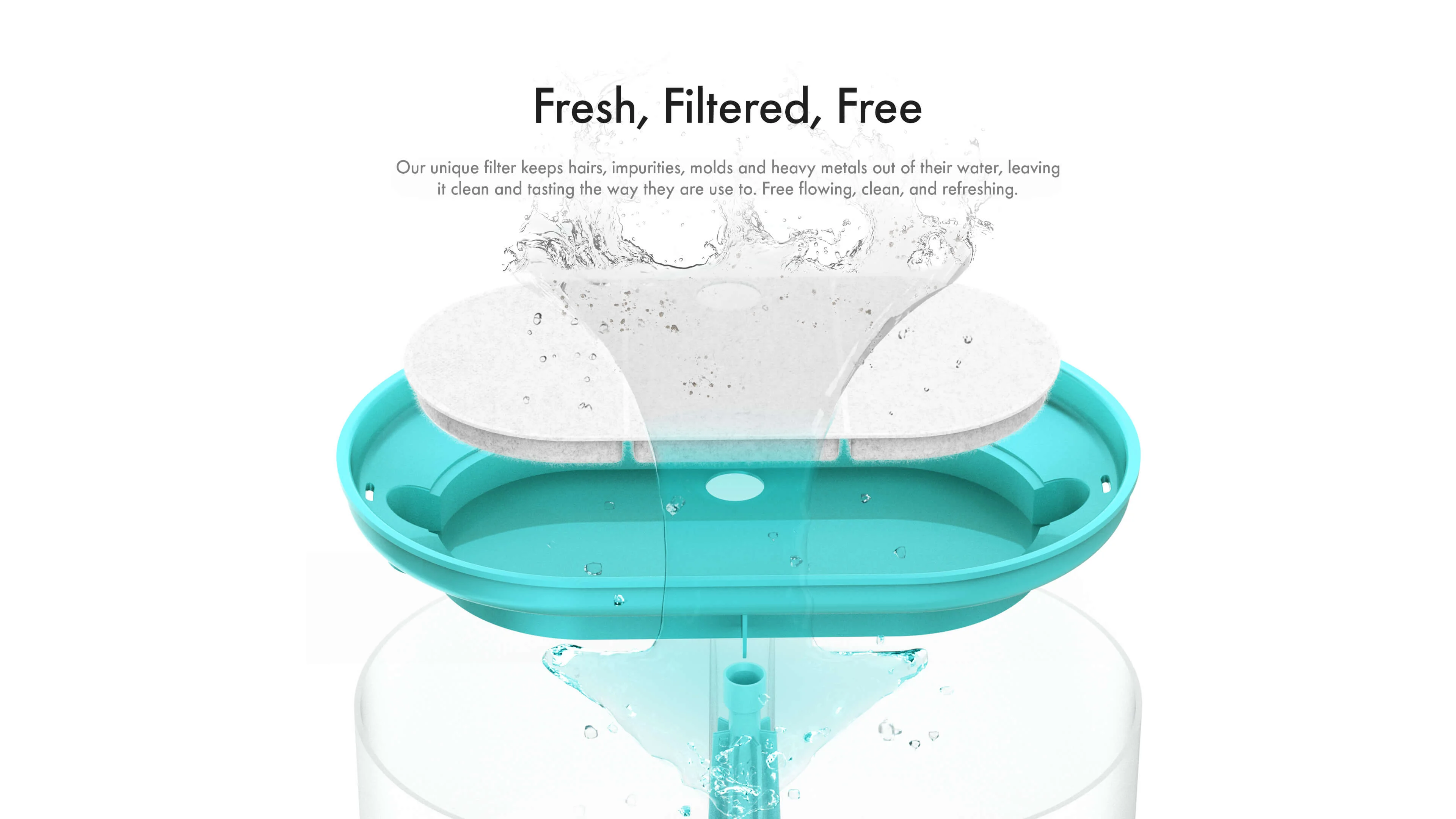 New Design Automatic Pet Water Fountain Cat Water Dispenser Dog