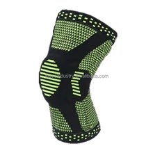 Silicone Weightlifting Knee Pads Compression Sleeves Sport Kneepad Wrestling Kneepad Leg Sleeve Basketball Safety Knee Protector