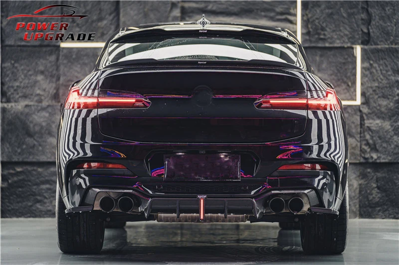 X4m Rear End Rear Diffuser Rear Bumper Carbon Fiber Car Body Kit for BMW X4M F98 ...
