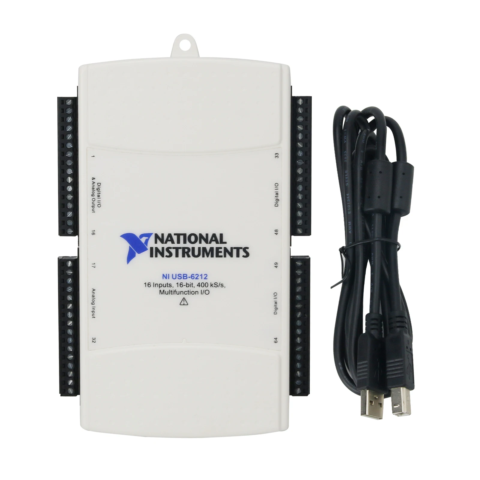 USB-6212 Data Acquisition Card - 16 Inputs, 16-Bit, 400ks/s