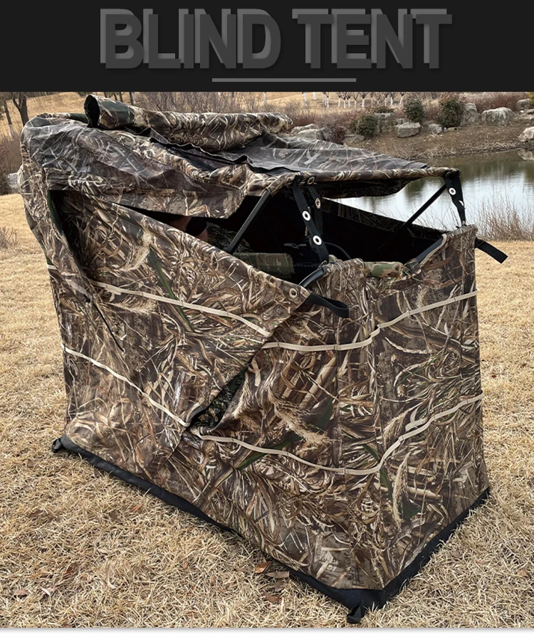 Hitop Custom One Person Waterproof Shooting Camouflage Blind Duck
