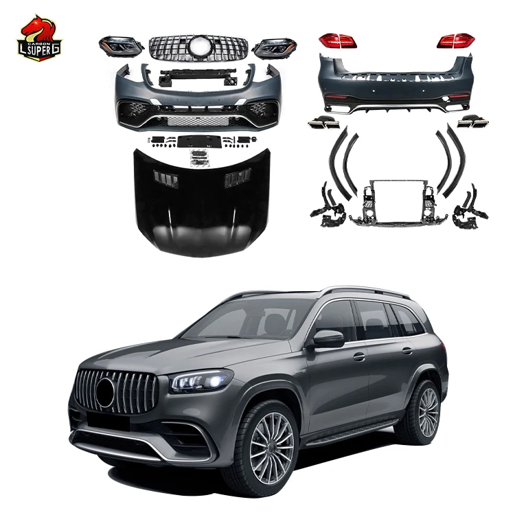 Old to New Auto Part for Mercedes Benz GL X164 Upgrade GLS X166