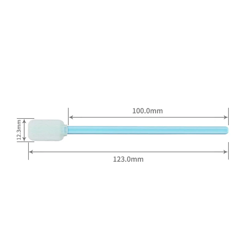 Sampling Cleanroom Total Organic Carbon TOC Cleaning Validation Polyester Sterile Dacron Swabs Stick