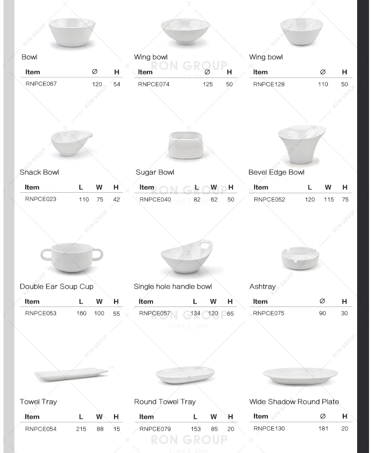 Foshan Factory Wholesale Cheap Price Round Nephele Porcelain Ceramic Cups Sauce Plate Sushi Dipping Bowl for Restaurant Kitchen
