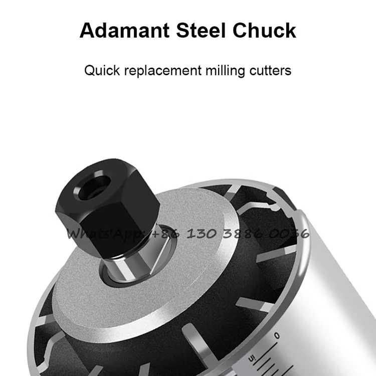 Wood Router 1900w Adjustable Speed 6 Gear Electric Trimmer Slotting