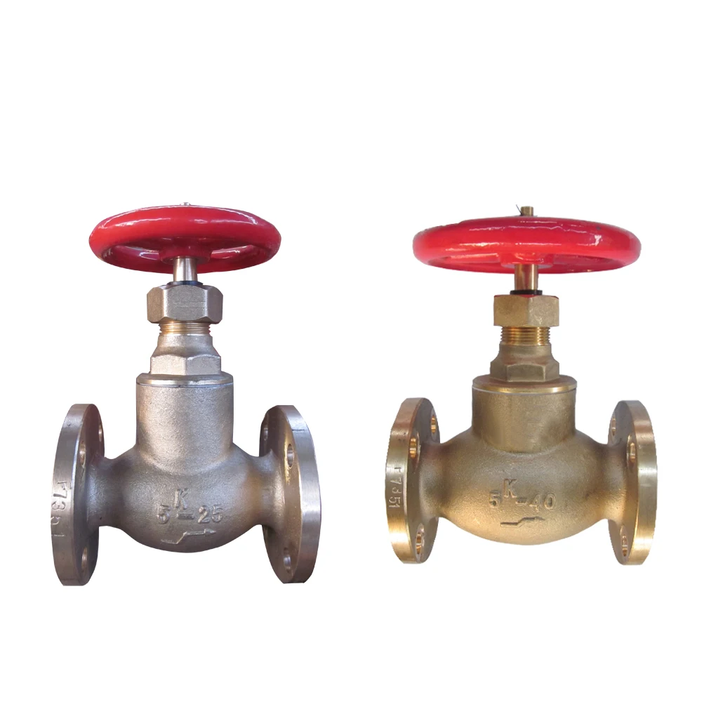 JIS F7351 BRONZE SCREW-DOWN CHECK GLOBE VALVES 5K40 5K25