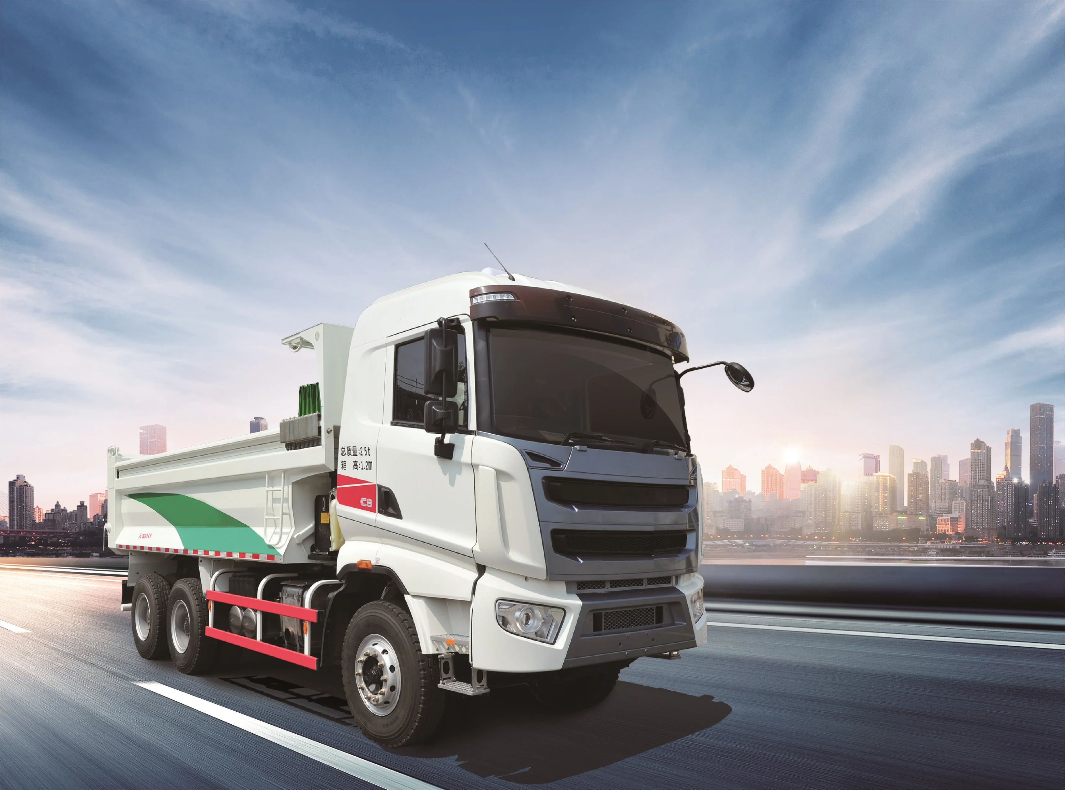 高構成ダンプトラック47ton 400hp SYZ320C-8Y(v) 石炭鉱山