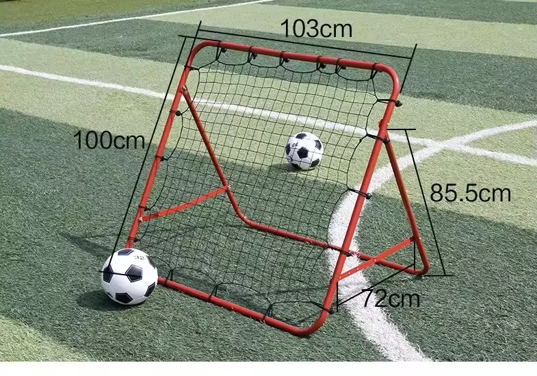 Soccer Rebounder HOMCOM Rebounder Net Kids Football Training Aid