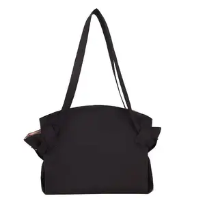 CUstom Lightweight Foldable Oxford Cloth Tote Bag Spacious Durable Collapsible Packing Bag for Daily Essentials